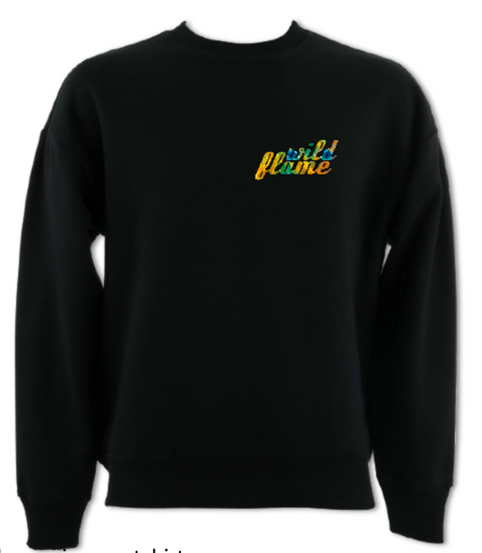 Wild Flame Lynx - Adults Luxury Sweatshirt