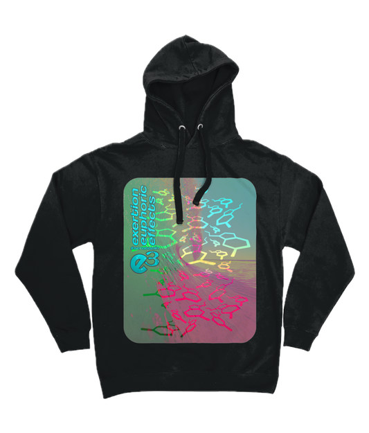 e3 serotonin waves Adults Mega-Print Hoodie