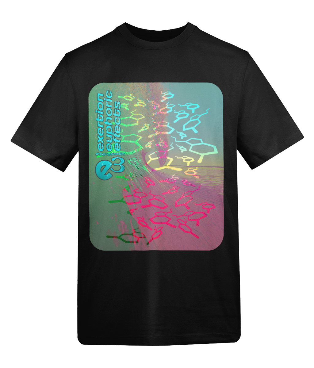 e3 serotonin waves Adults T-shirt