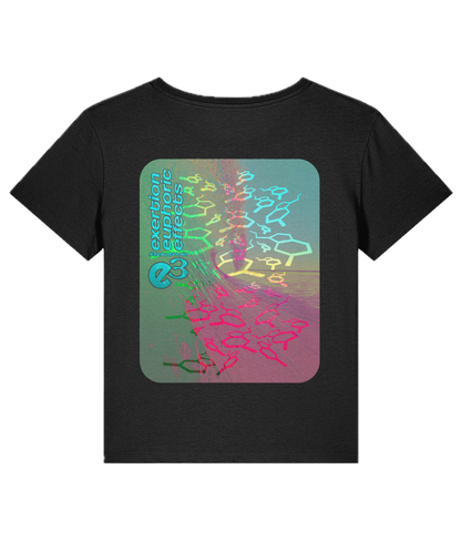 e3 serotonin waves Women's Scoop Neck T-shirt