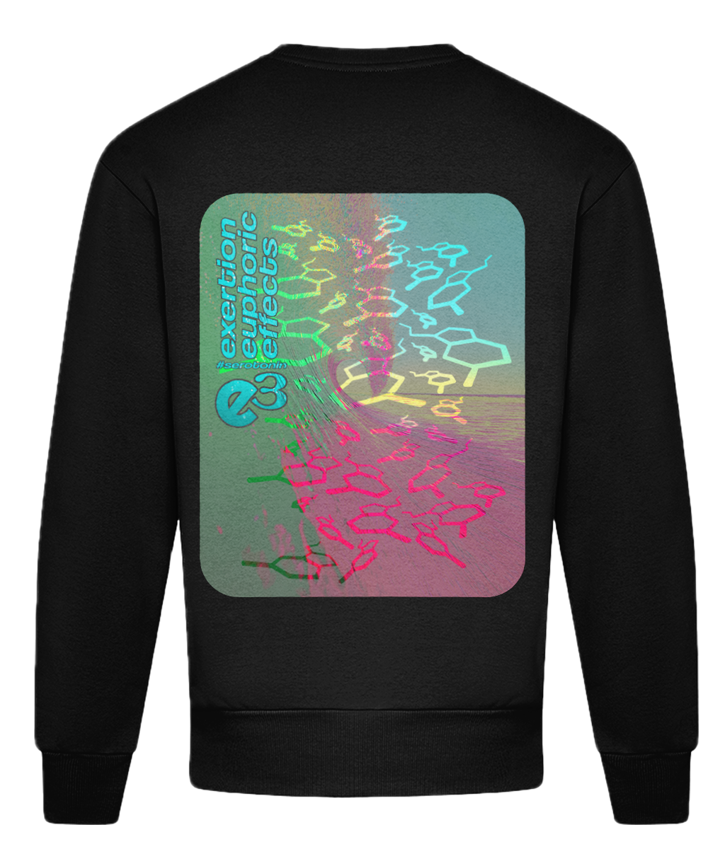 e3 serotonin waves Adults Luxury Sweatshirt