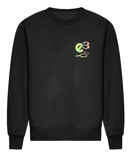 e3 serotonin waves Adults Luxury Sweatshirt