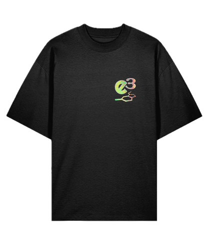 e3 serotonin waves Adults Lux Oversize T-shirt