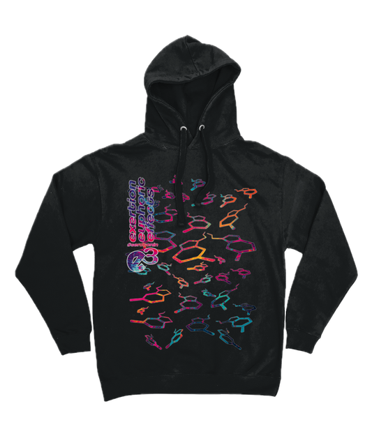 e3 serotonin flow Adults Mega-Print Hoodie