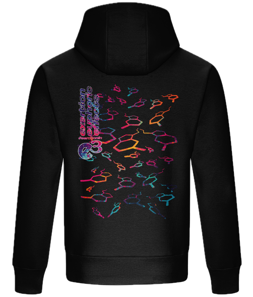 e3 serotonin flow Adults Luxury Hoodie