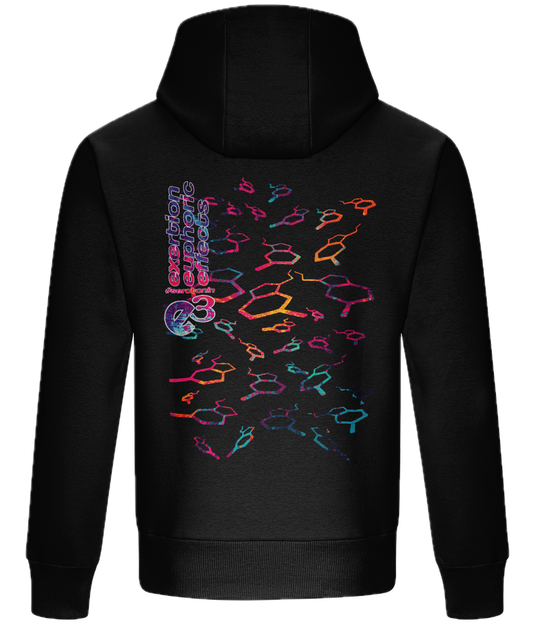 e3 serotonin flow Adults Luxury Hoodie