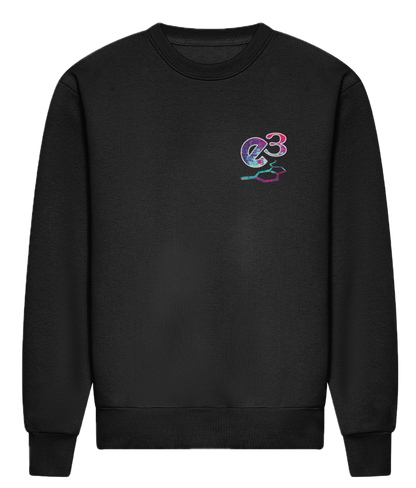 e3 serotonin flow Adults Luxury Sweatshirt