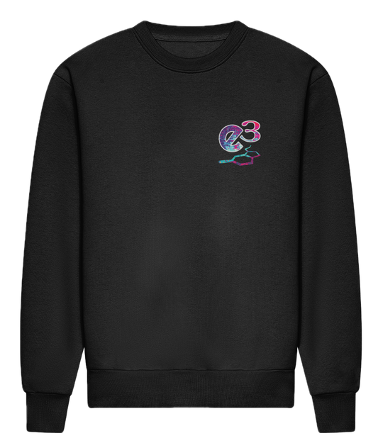 e3 serotonin flow Adults Luxury Sweatshirt