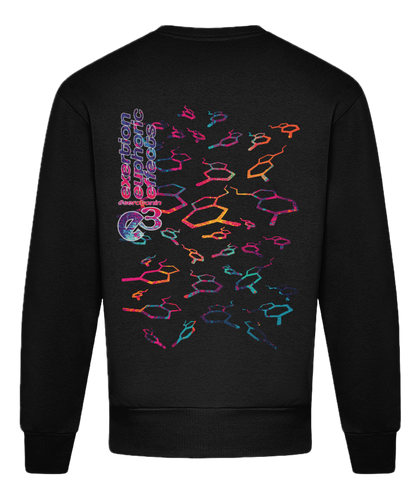 e3 serotonin flow Adults Luxury Sweatshirt