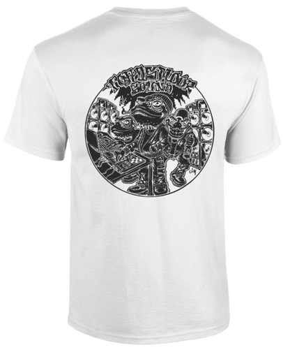 Toadsmoor Sound Centre Chest Tag - White Unisex T-shirt