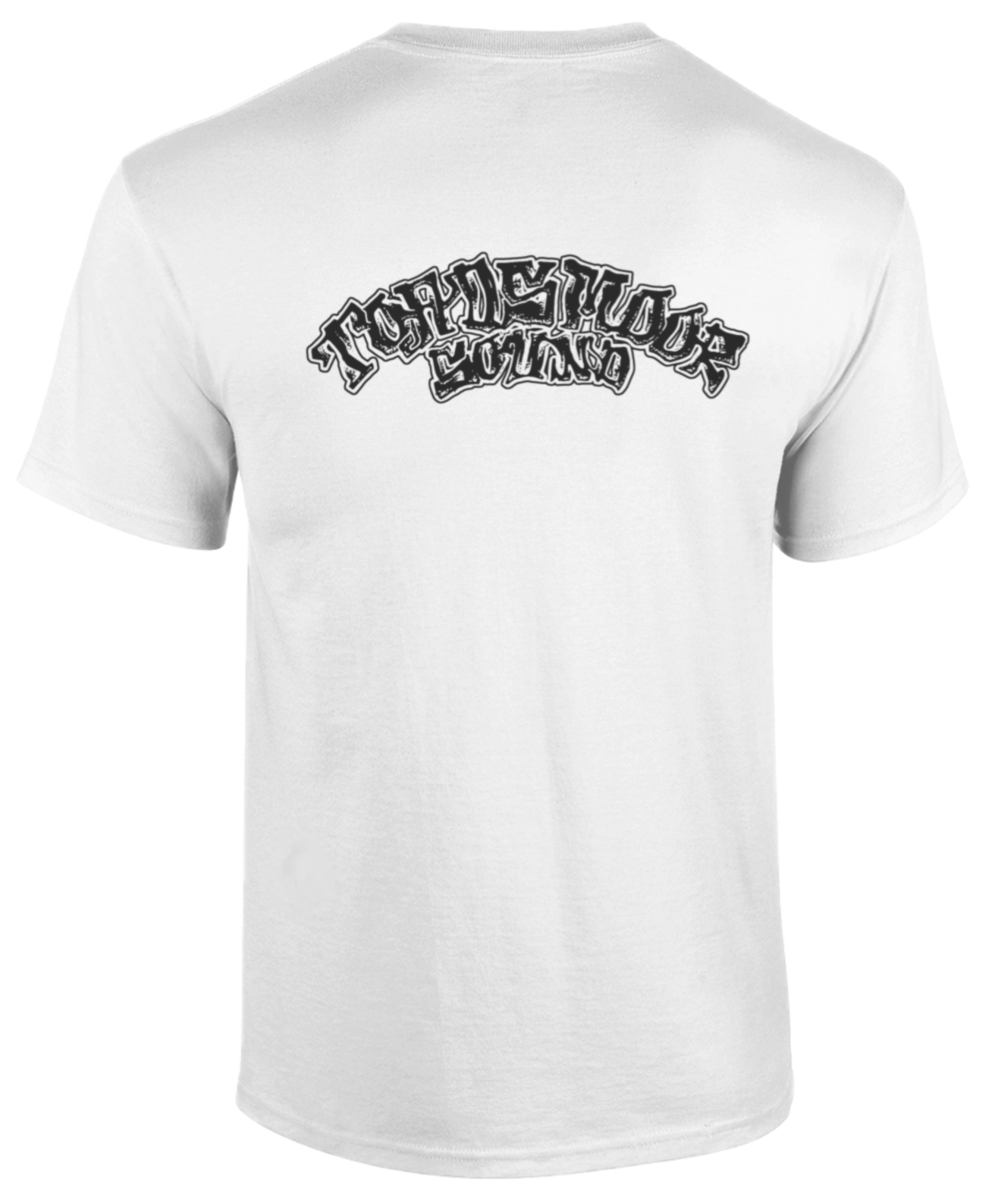 Toadsmoor Sound Centre Chest Logo - White Unisex T-shirt
