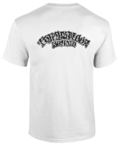 Toadsmoor Sound Centre Chest Logo - White Unisex T-shirt