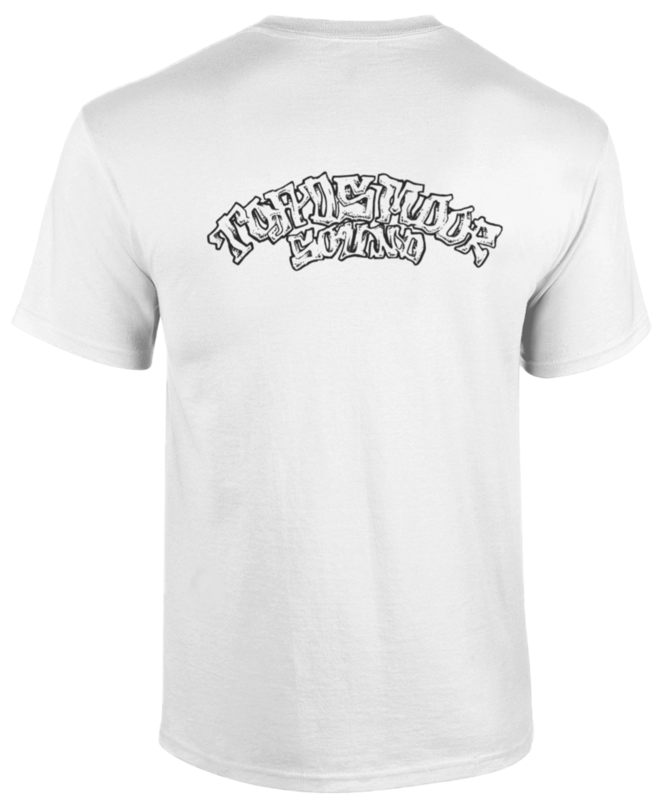Toadsmoor Sound Centre Chest Logo - White Unisex T-shirt