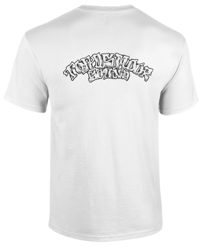 Toadsmoor Sound Centre Chest Logo - White Unisex T-shirt