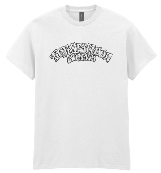 Toadsmoor Sound Centre Chest Tag - White Unisex T-shirt