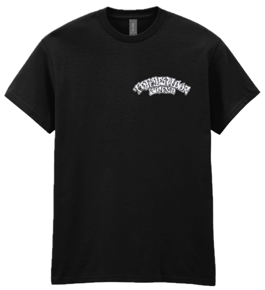 Toadsmoor Sound Left Chest Tag - Black Unisex T-shirt