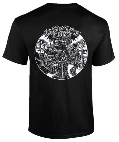 Toadsmoor Sound Left Chest Tag - Black Unisex T-shirt