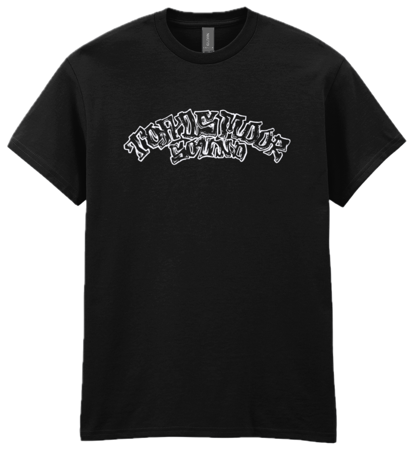 Toadsmoor Sound Centre Chest Tag - Black Unisex T-shirt