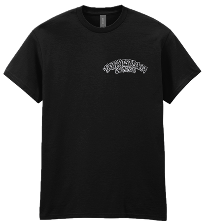 Toadsmoor Sound Left Chest Tag - Black Unisex T-shirt