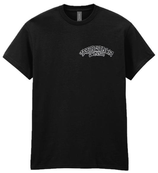 Toadsmoor Sound Left Chest Tag - Black Unisex T-shirt