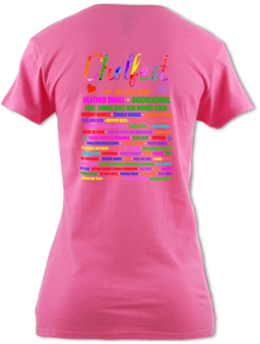 Chalfest '26: Unified Carnival - Women's scoop-neck T-shirt
