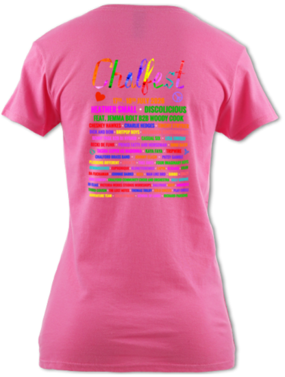 Chalfest '26: Unified Carnival - Women's scoop-neck T-shirt