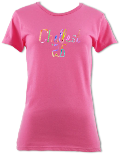 Chalfest '26: Unified Pastels - Women's scoop-neck T-shirt