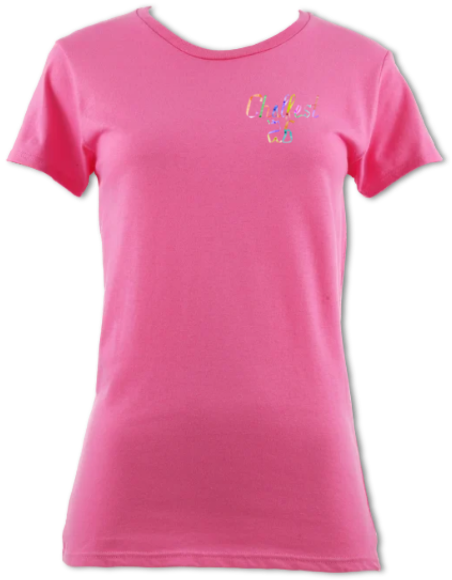 Chalfest '26: Unified Pastels - Women's scoop-neck T-shirt