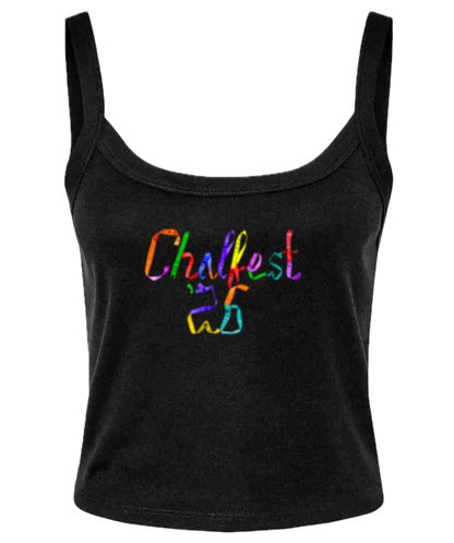 Chalfest '26: Unified Carnival - Women's micro rib spaghetti strap tank