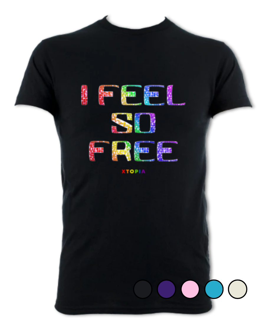 I Feel So Free (Rainbow) - T-shirt