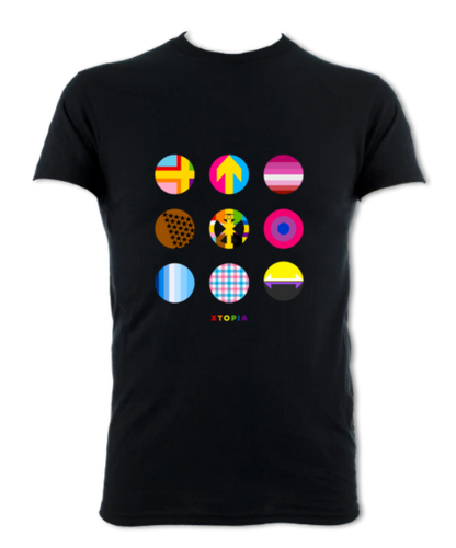 Pride Retro Spots - T-shirt