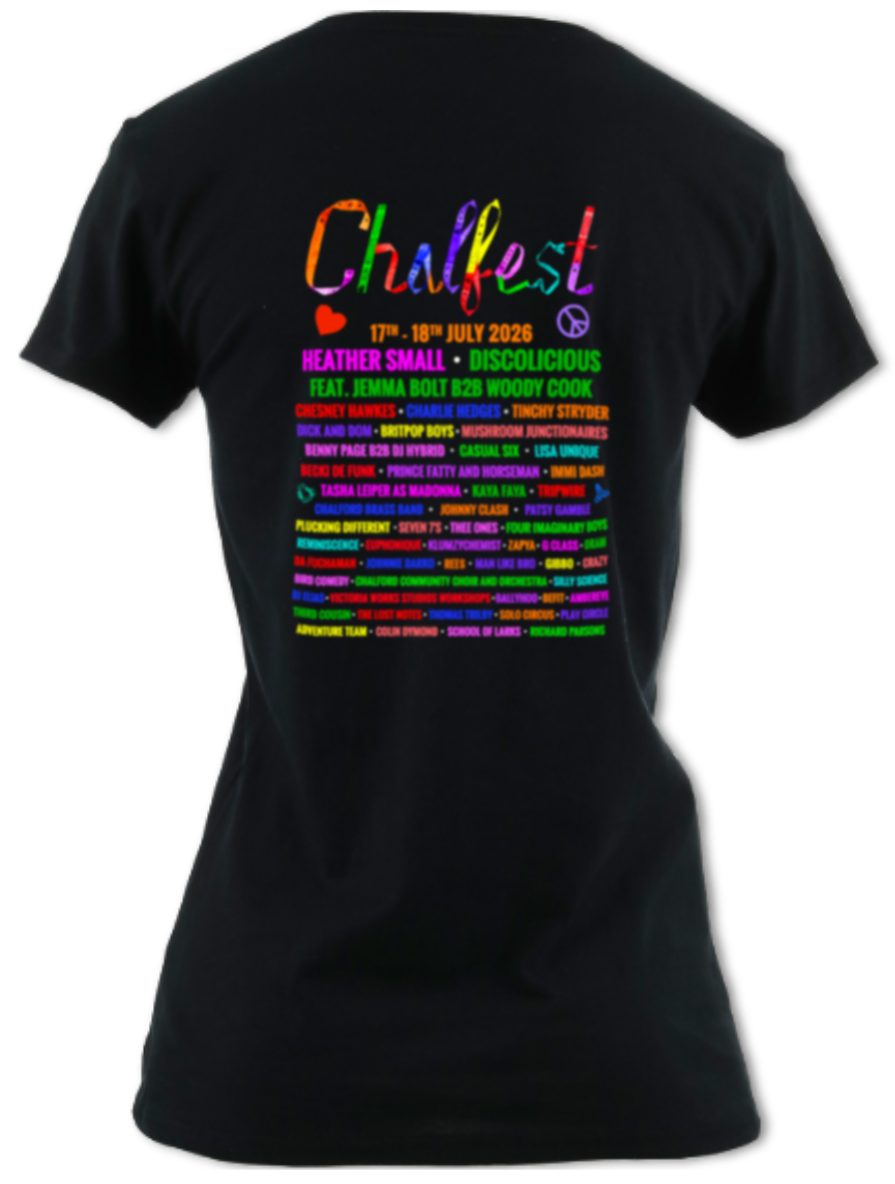 Chalfest '26: Unified Carnival - Women's scoop-neck T-shirt