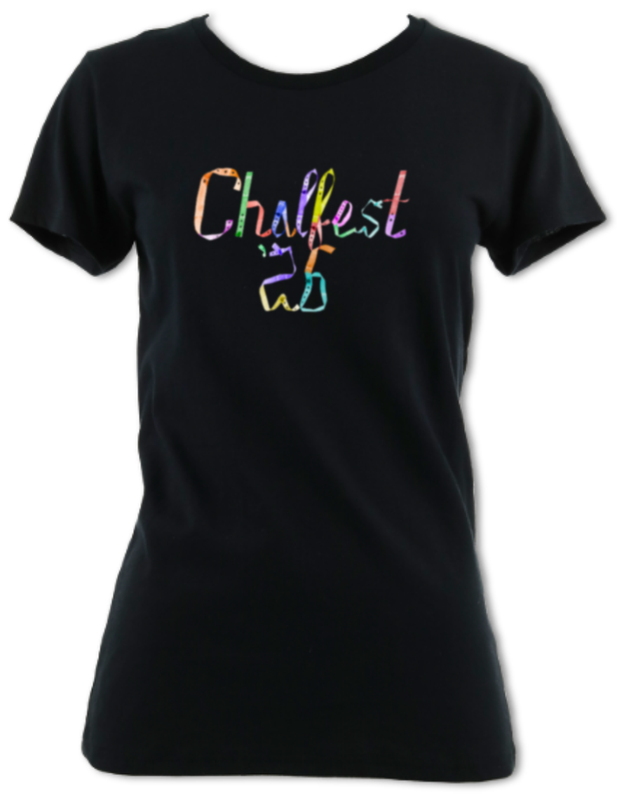Chalfest '26: Unified Pastels - Women's scoop-neck T-shirt