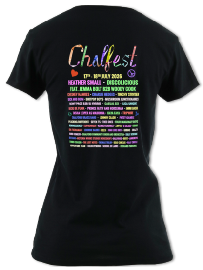 Chalfest '26: Unified Pastels - Women's scoop-neck T-shirt