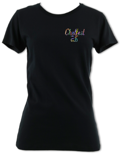 Chalfest '26: Unified Pastels - Women's scoop-neck T-shirt