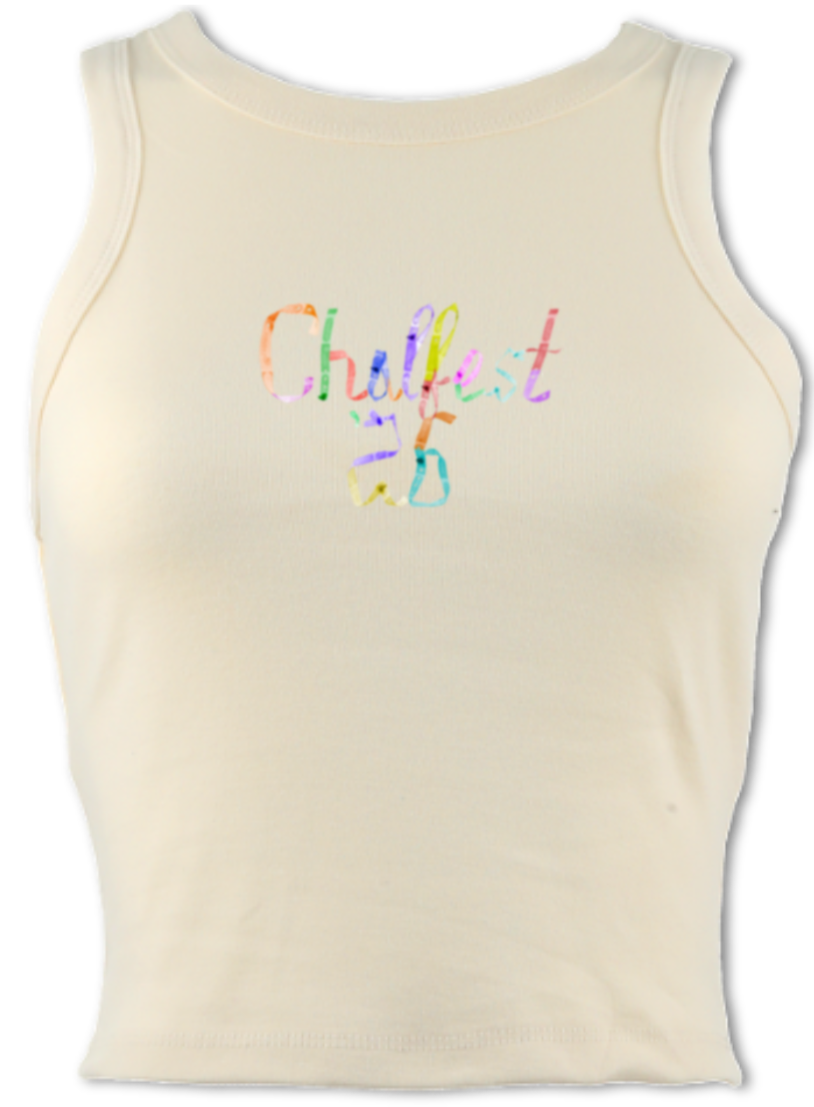 Chalfest '26: Unified Pastels - Women's micro-rib racer tank
