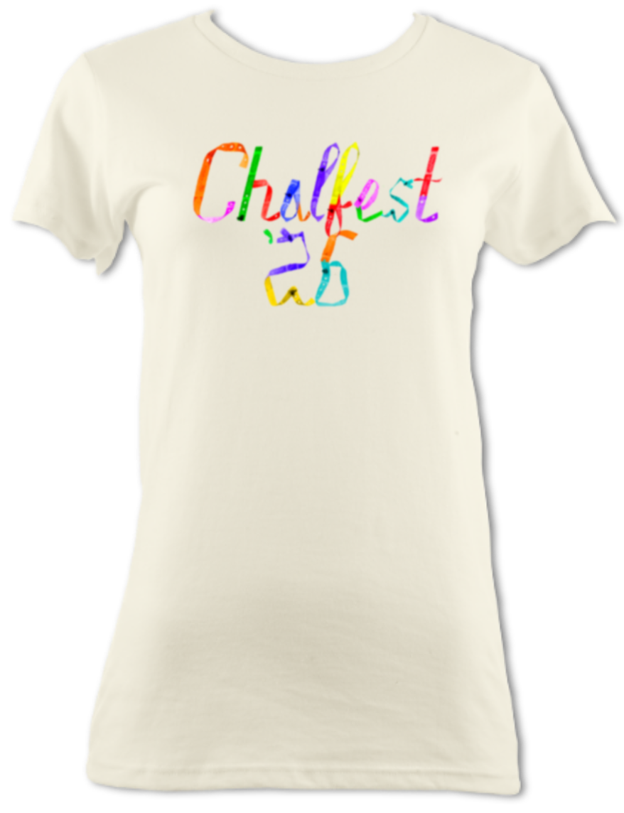 Chalfest '26: Unified Carnival - Women's scoop-neck T-shirt