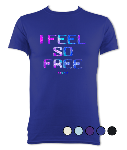 I Feel So Free (Blue Raspberry) - Unisex T-shirt