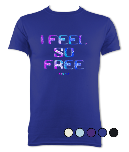 I Feel So Free (Blue Raspberry) - Unisex T-shirt