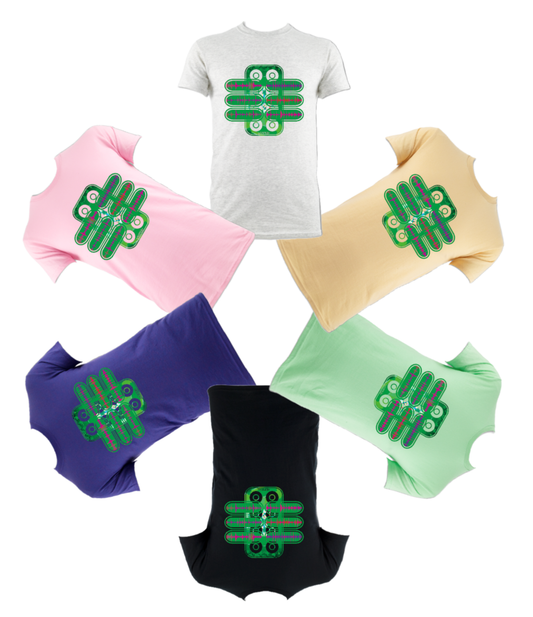 Breaks in Green Adults T-shirt
