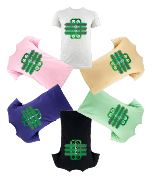 Breaks in Green Adults T-shirt