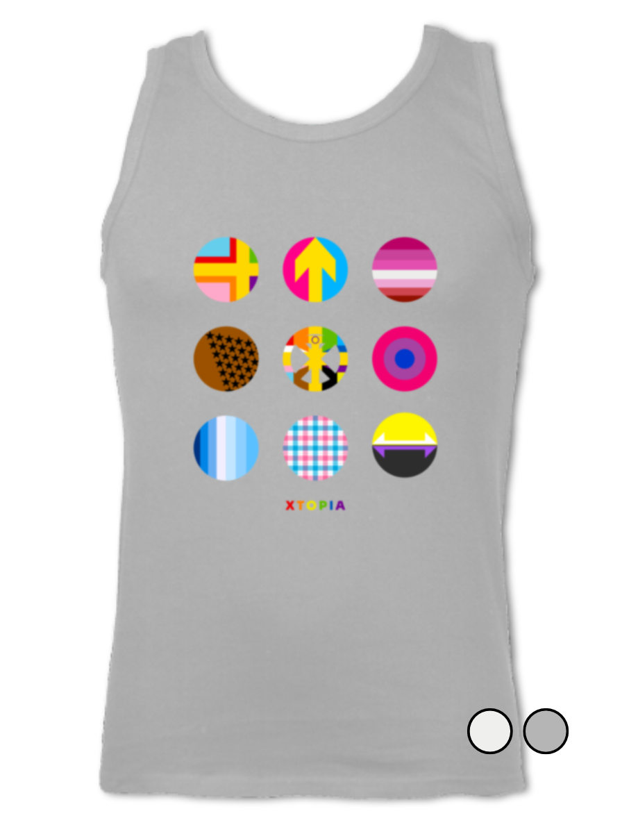 Pride Retro Spots - vest top