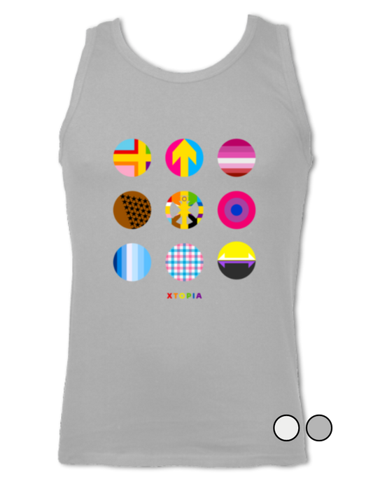 Pride Retro Spots - vest top