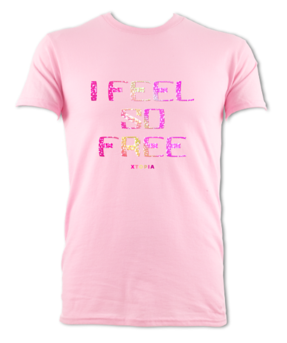 I Feel So Free (Pink) - Unisex T-shirt
