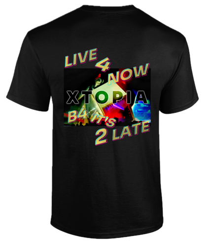 HX Live42Day: Monochrome Unisex Adults T-shirt
