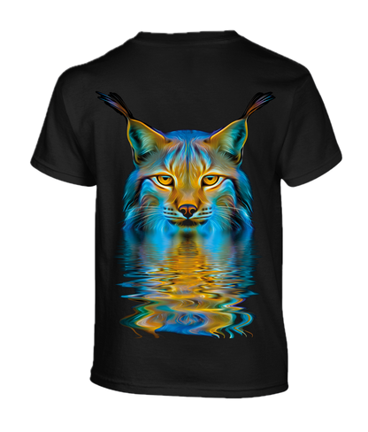Wild Flame: the Lynx - Child T-shirt (double print)