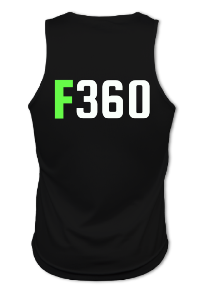 F360 Gym Logo - Men's Tech Vest