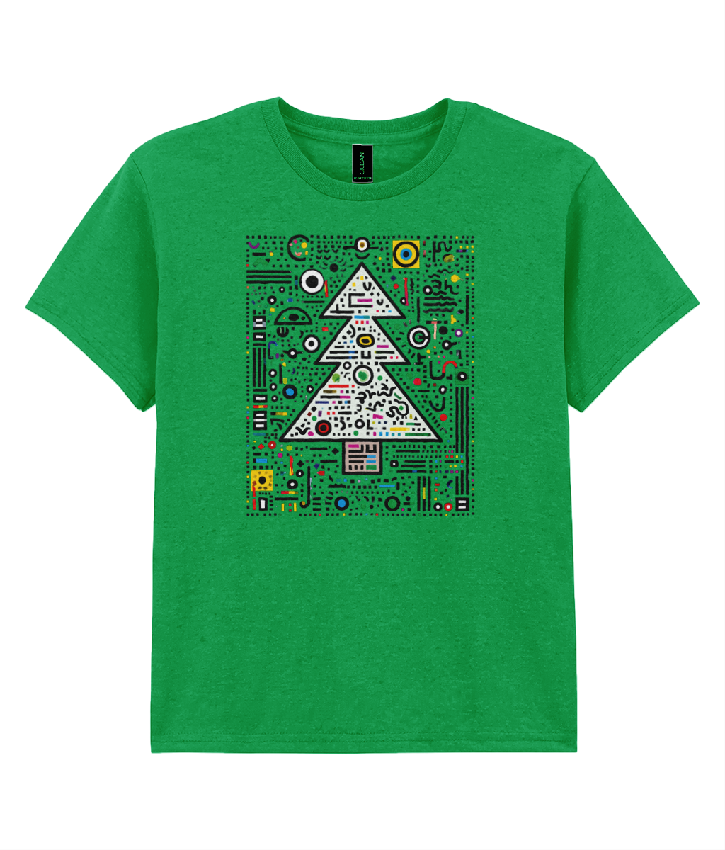 Doodle-land: Christmas Tree - Child T-shirt