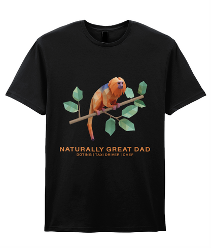 Golden Lion Tamarin Dad 1 - Adult T-shirt