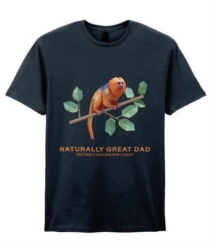 Golden Lion Tamarin Dad 1 - Adult T-shirt